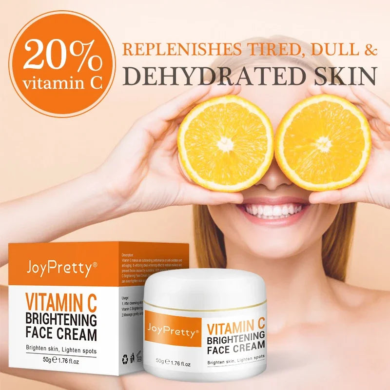 Vitamin C Face Cream: Brighten, Moisturize, and Protect