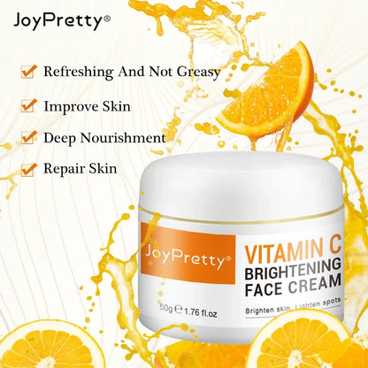 Vitamin C Face Cream: Brighten, Moisturize, and Protect