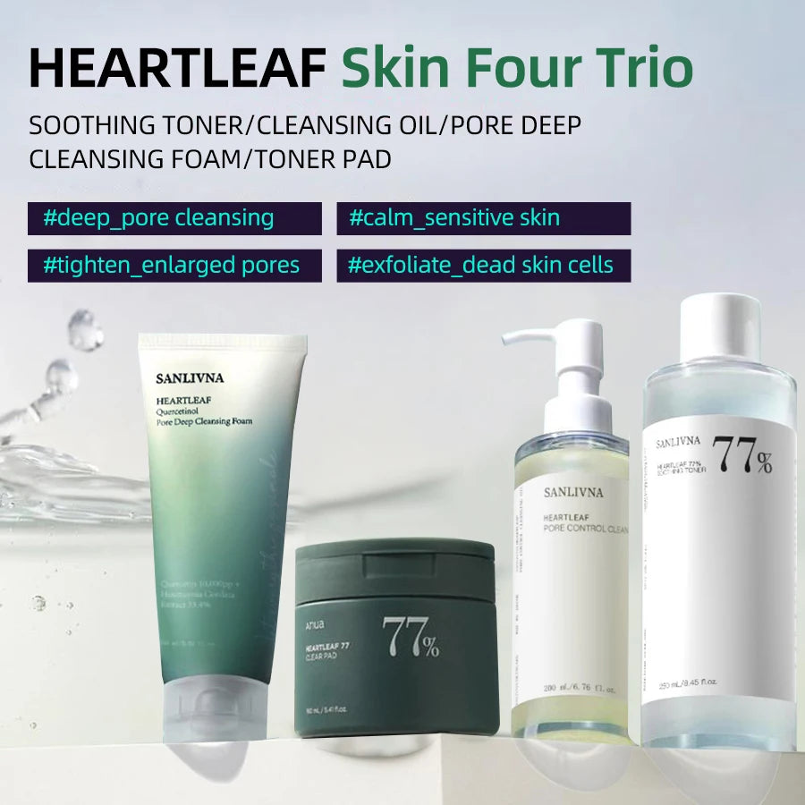 SANENDI Heartleaf Skincare Collection